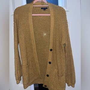 Mustard Yellow Cardigan